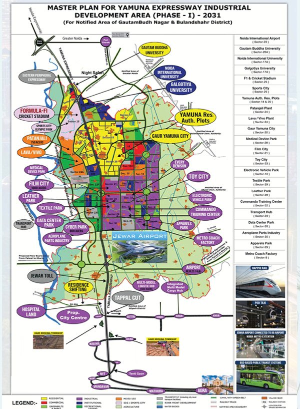 Hare Krishna Township Location map