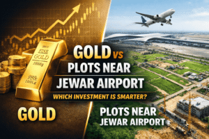 gold vs plots near jewar airport which is better