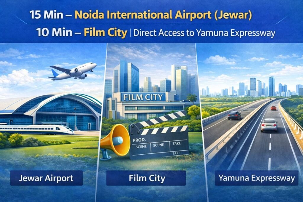 jewar international airport and yamuna exprewway