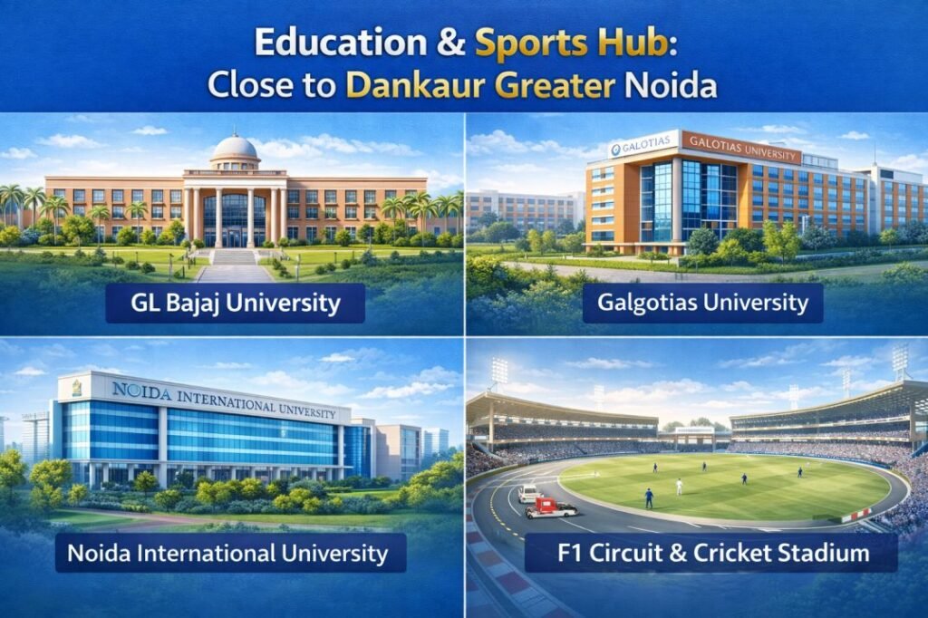 univercities near dankaur plotting